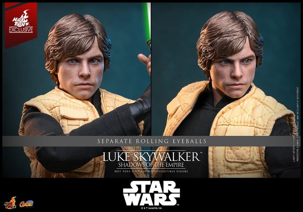 Star Wars Comic Masterpiece Figura 1/6 Luke Skywalker (Shadows Of The Empire) (Hot Toys Exclusive) 28 cm