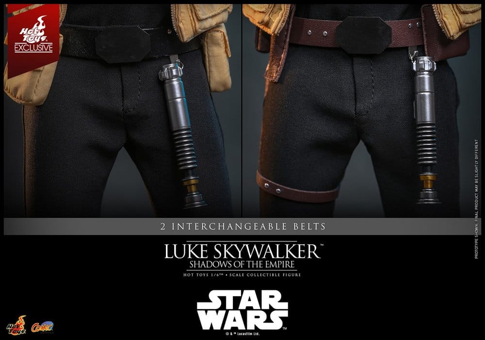 Star Wars Comic Masterpiece Figura 1/6 Luke Skywalker (Shadows Of The Empire) (Hot Toys Exclusive) 28 cm