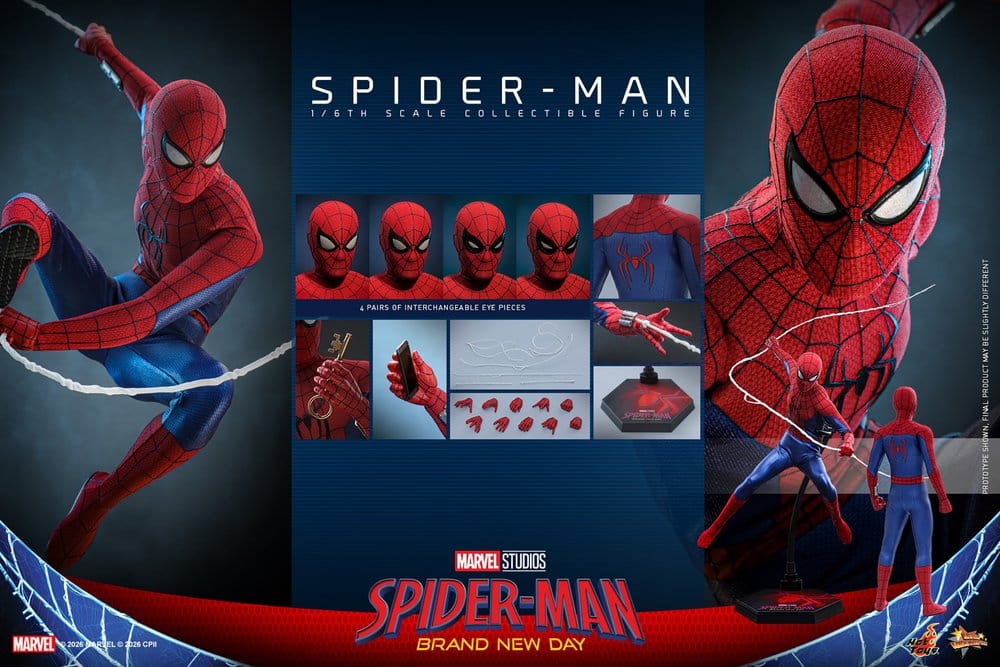 Marvel Spider-Man: Brand New Day Figura 1/6 Spider-Man 29 cm