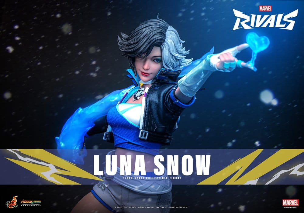 Marvel Rivals Videogame Masterpiece Figura 1/6 Luna Snow 28 cm