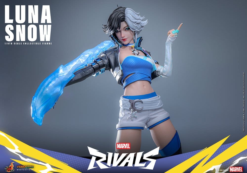 Marvel Rivals Videogame Masterpiece Figura 1/6 Luna Snow 28 cm