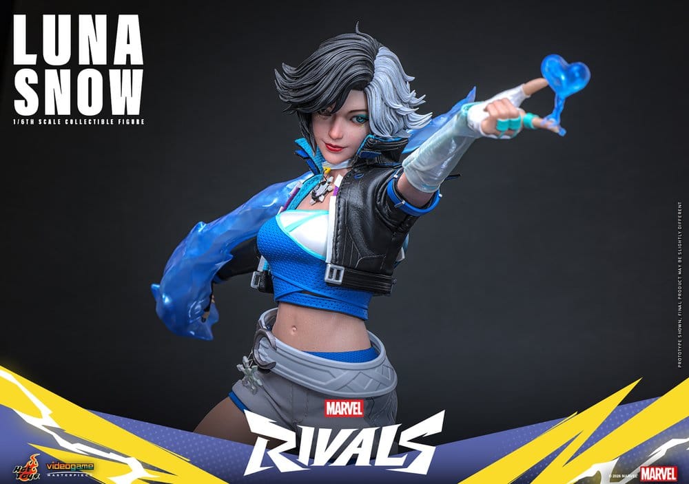 Marvel Rivals Videogame Masterpiece Figura 1/6 Luna Snow 28 cm