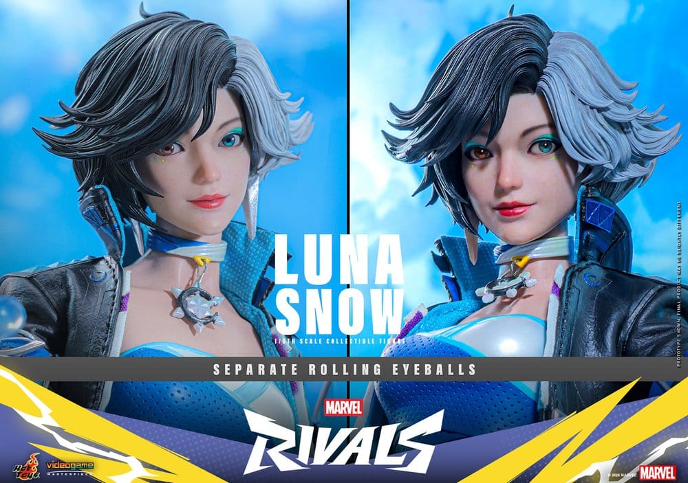 Marvel Rivals Videogame Masterpiece Figura 1/6 Luna Snow 28 cm