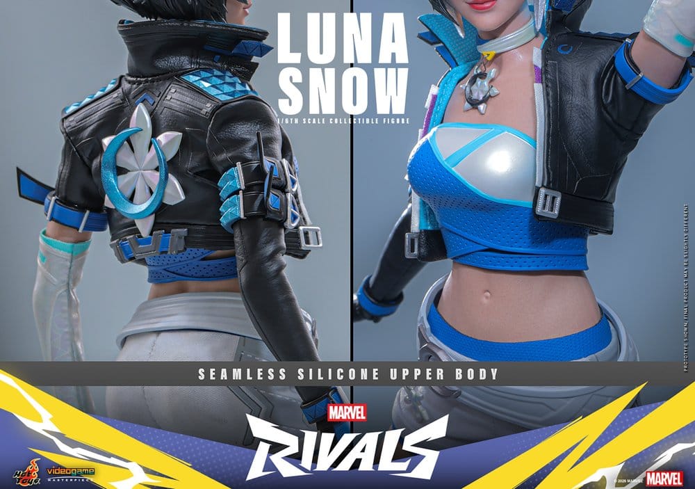 Marvel Rivals Videogame Masterpiece Figura 1/6 Luna Snow 28 cm