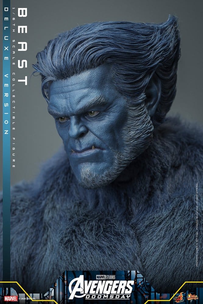 Marvel X-Men Movie Masterpiece Figura 1/6 Beast (Deluxe Version) 33 cm