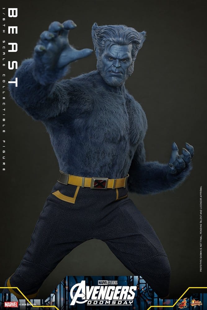 Marvel X-Men Movie Masterpiece Figura 1/6 Beast (Collector Edition) 33 cm