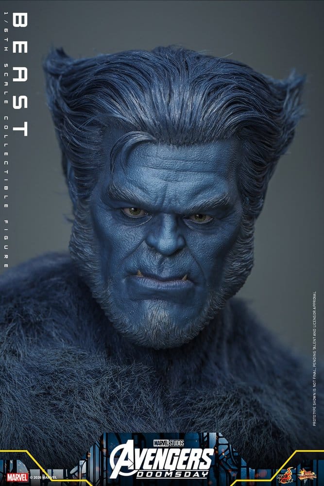 Marvel X-Men Movie Masterpiece Figura 1/6 Beast (Collector Edition) 33 cm