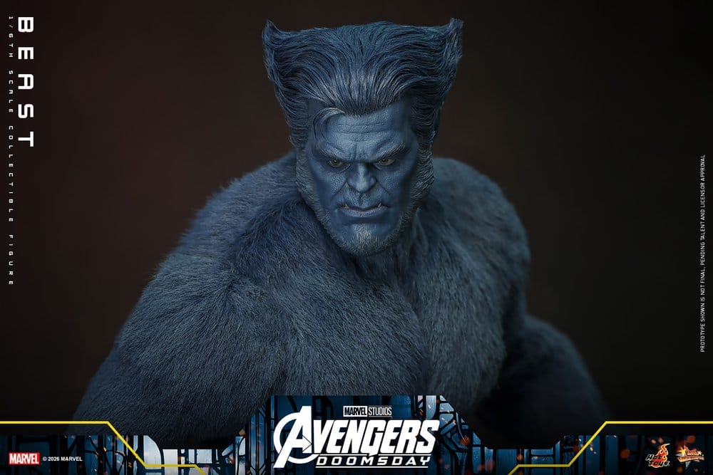 Marvel X-Men Movie Masterpiece Figura 1/6 Beast (Collector Edition) 33 cm