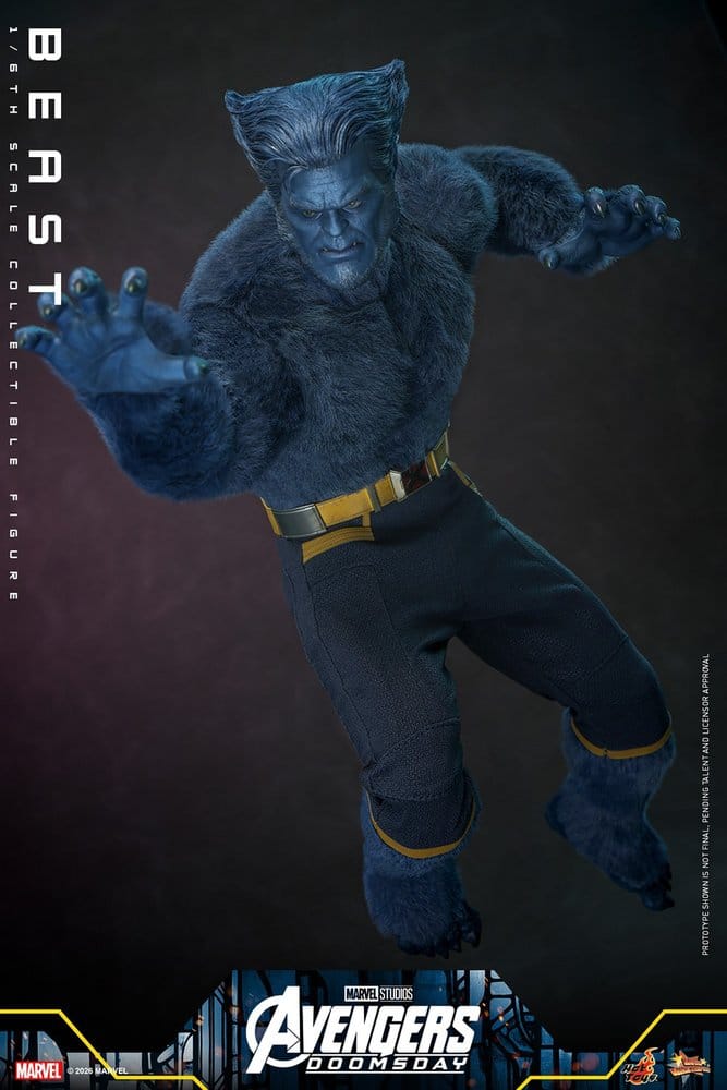 Marvel X-Men Movie Masterpiece Figura 1/6 Beast (Collector Edition) 33 cm