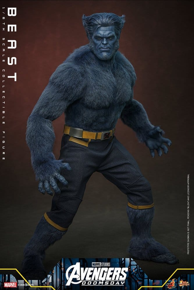 Marvel X-Men Movie Masterpiece Figura 1/6 Beast (Collector Edition) 33 cm