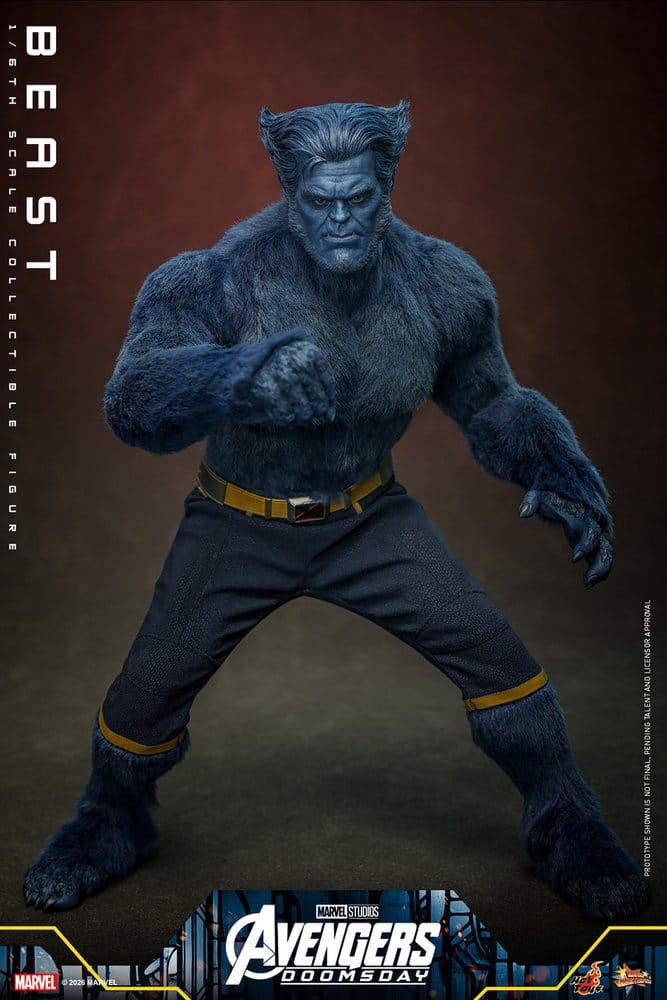 Marvel X-Men Movie Masterpiece Figura 1/6 Beast (Collector Edition) 33 cm