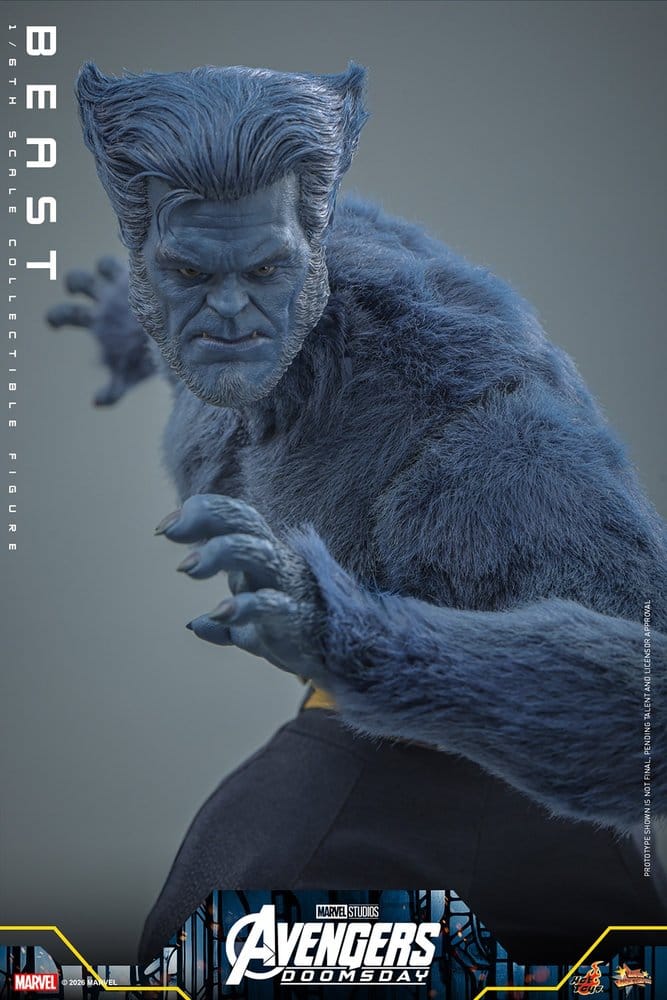 Marvel X-Men Movie Masterpiece Figura 1/6 Beast (Collector Edition) 33 cm