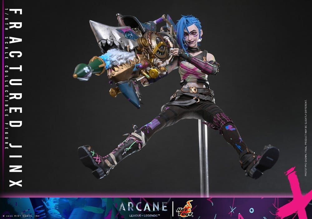 Arcane Figura 1/6 Fractured Jinx 28 cm