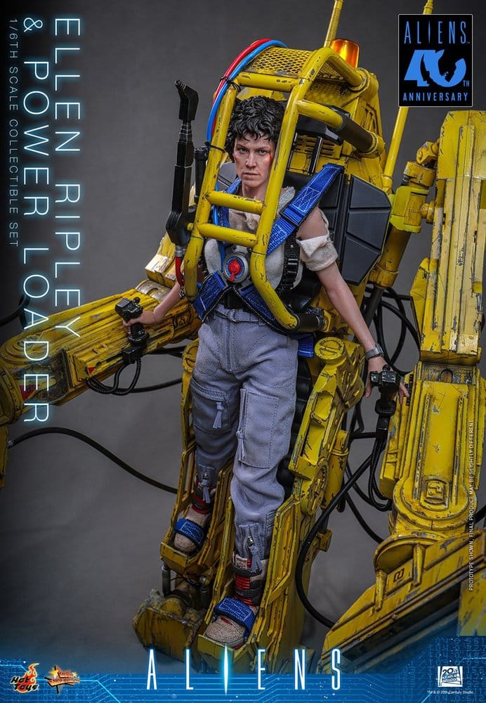 Alien Movie Masterpiece Set de Figuras 1/6 Ellen Ripley y Power Loader 52 cm