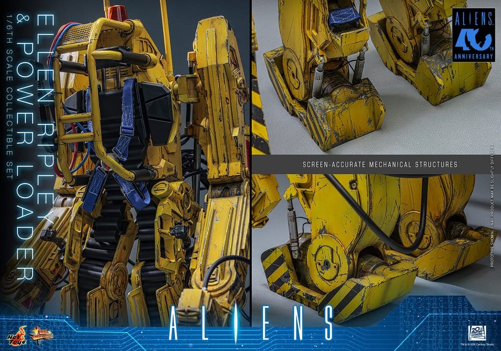 Alien Movie Masterpiece Set de Figuras 1/6 Ellen Ripley y Power Loader 52 cm
