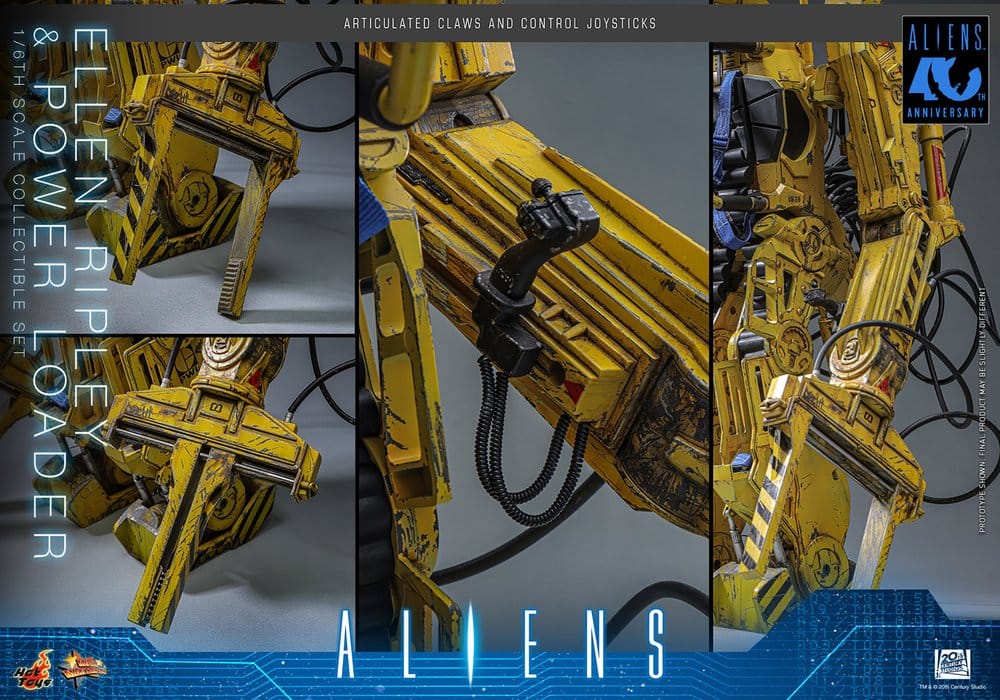 Alien Movie Masterpiece Set de Figuras 1/6 Ellen Ripley y Power Loader 52 cm