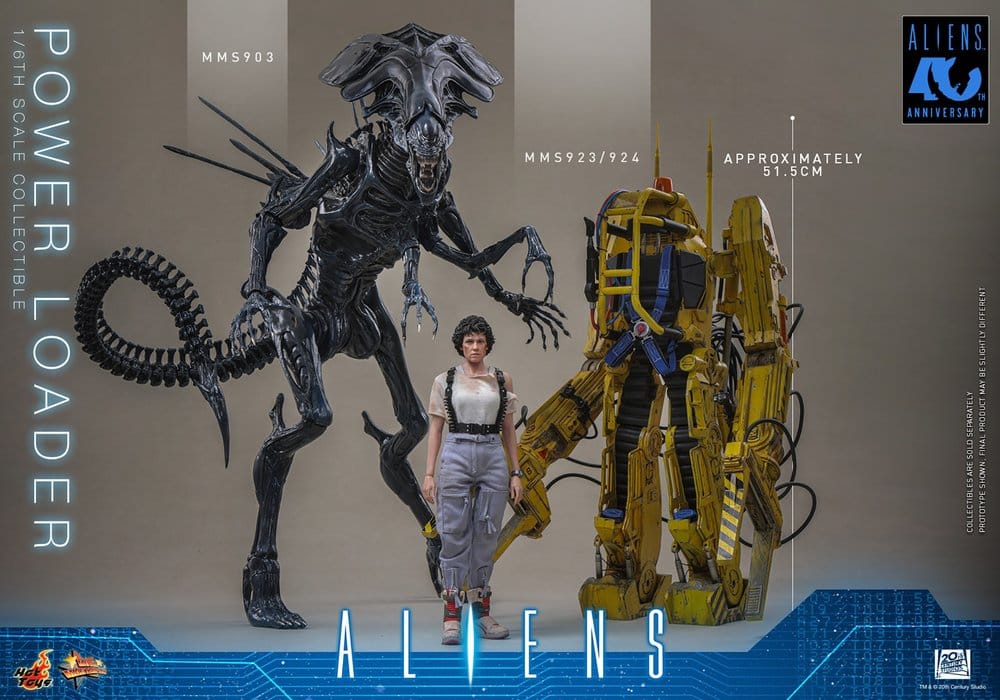 Alien Movie Masterpiece Set de Figuras 1/6 Ellen Ripley y Power Loader 52 cm