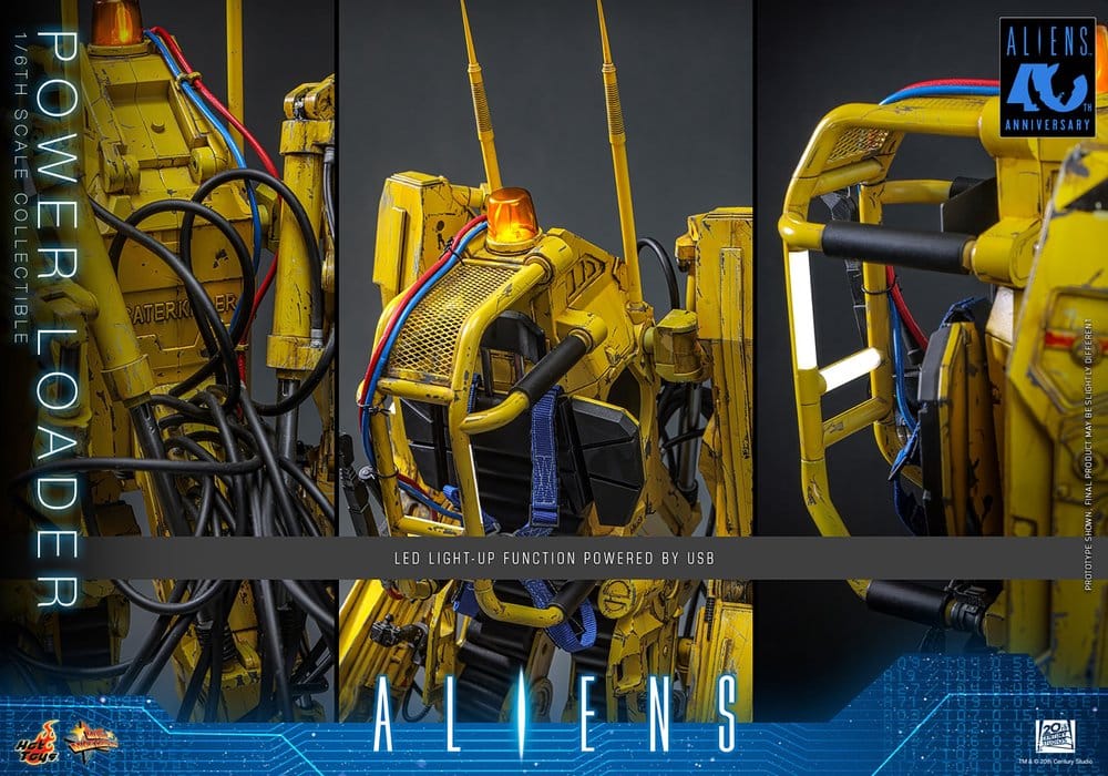 Alien Movie Masterpiece Figura 1/6 Power Loader 52 cm