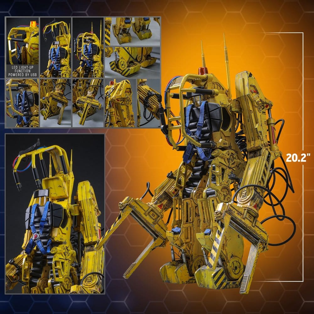 Alien Movie Masterpiece Figura 1/6 Power Loader 52 cm