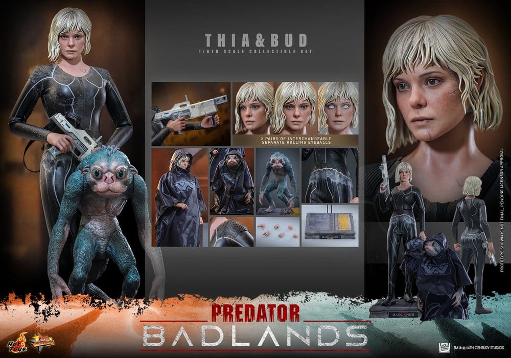 Predator Set de Figuras Sixth Scale Thia and Bud 29 cm