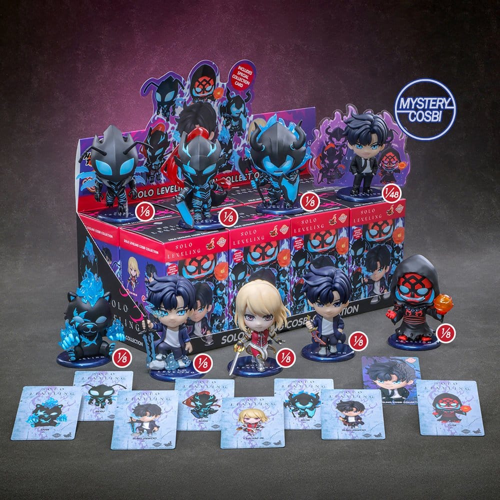 Solo Leveling Cosbi Mini Figuras 11 cm Display Caixa Surpresa (8)