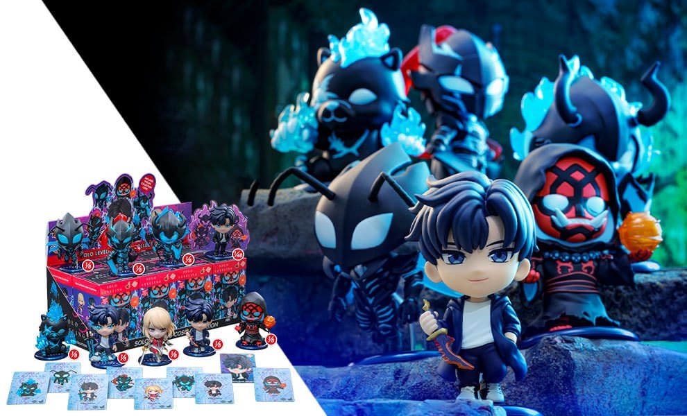 Solo Leveling Cosbi Mini Figuras 11 cm Display Caixa Surpresa (8)