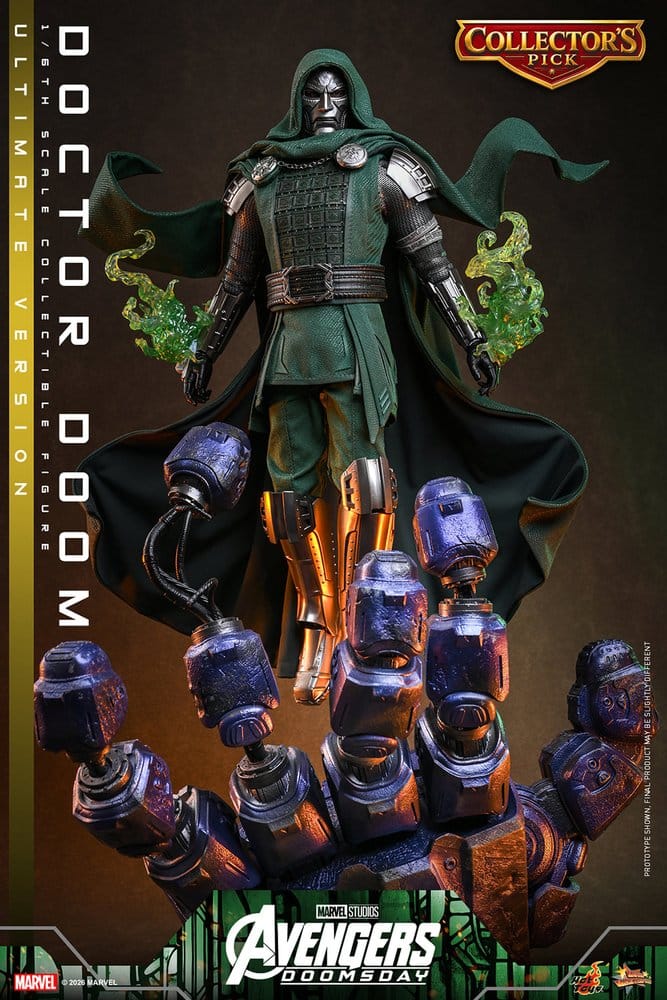 Avengers: Doomsday Movie Masterpiece Figura 1/6 Doctor Doom (Ultimate Version) 31 cm