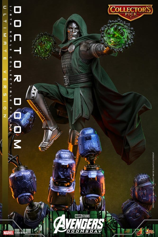 Avengers: Doomsday Movie Masterpiece Figura 1/6 Doctor Doom (Ultimate Version) 31 cm