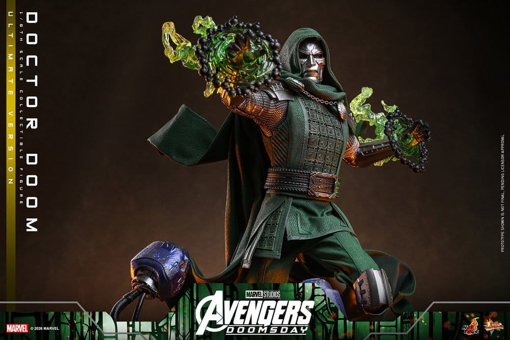 Avengers: Doomsday Movie Masterpiece Figura 1/6 Doctor Doom (Ultimate Version) 31 cm