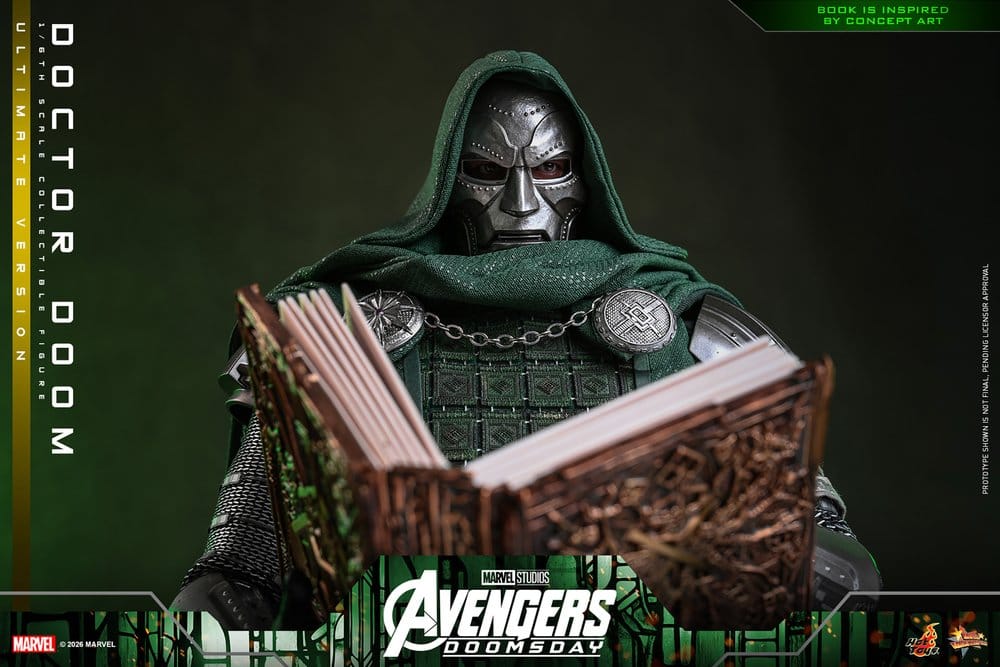 Avengers: Doomsday Movie Masterpiece Figura 1/6 Doctor Doom (Ultimate Version) 31 cm