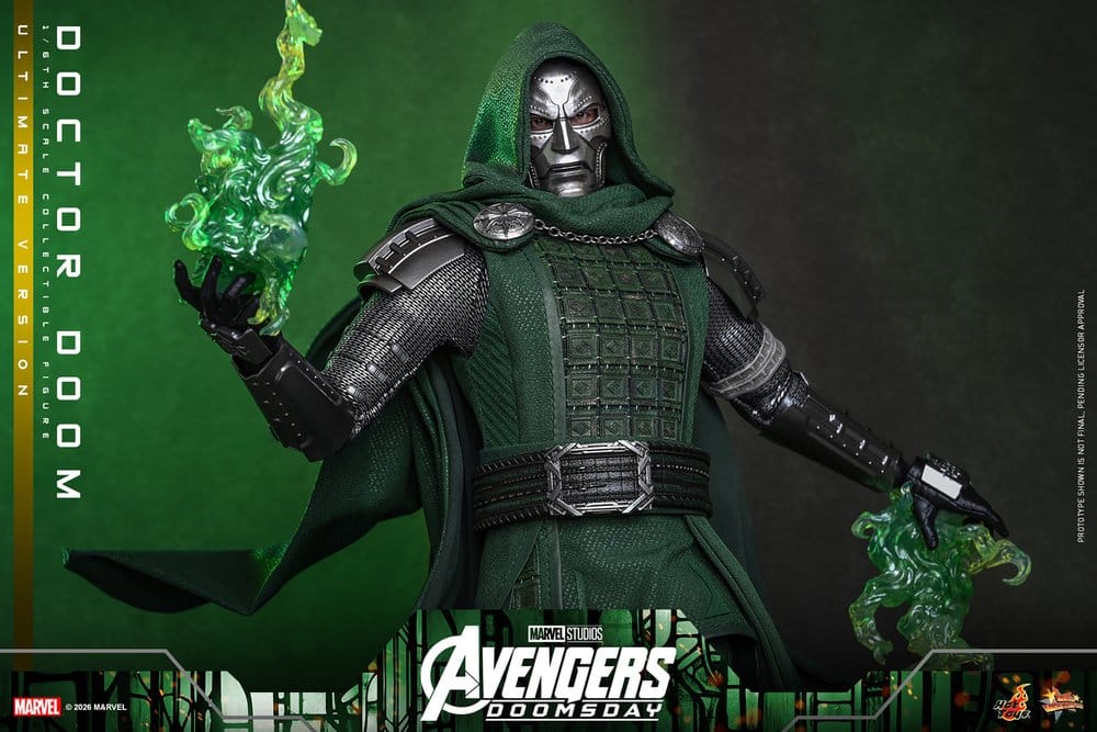 Avengers: Doomsday Movie Masterpiece Figura 1/6 Doctor Doom (Ultimate Version) 31 cm