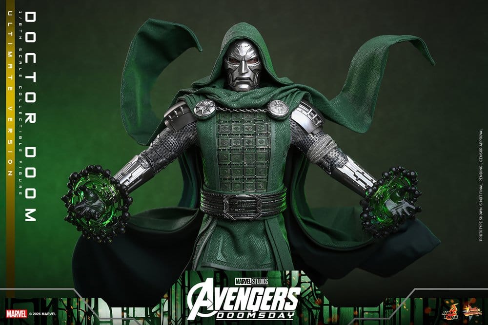 Avengers: Doomsday Movie Masterpiece Figura 1/6 Doctor Doom (Ultimate Version) 31 cm