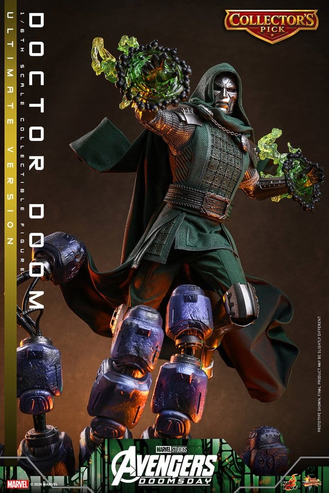 Avengers: Doomsday Movie Masterpiece Figura 1/6 Doctor Doom (Ultimate Version) 31 cm