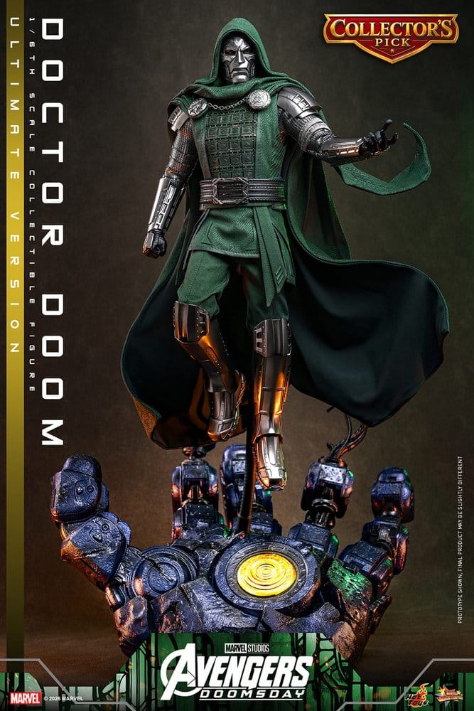 Avengers: Doomsday Movie Masterpiece Figura 1/6 Doctor Doom (Ultimate Version) 31 cm