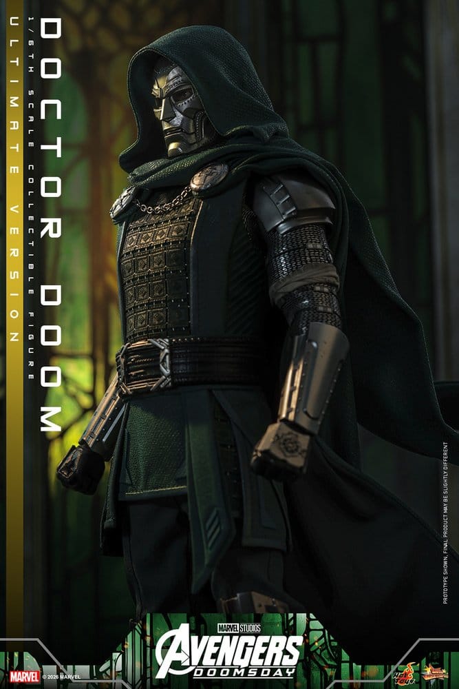 Avengers: Doomsday Movie Masterpiece Figura 1/6 Doctor Doom (Ultimate Version) 31 cm