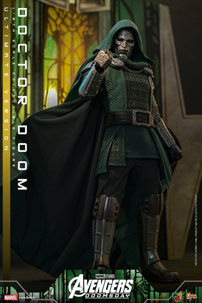 Avengers: Doomsday Movie Masterpiece Figura 1/6 Doctor Doom (Ultimate Version) 31 cm