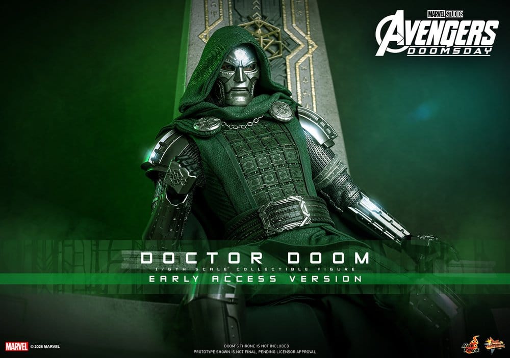 Avengers: Doomsday Movie Masterpiece Figura 1/6 Doutor Destino 31 cm