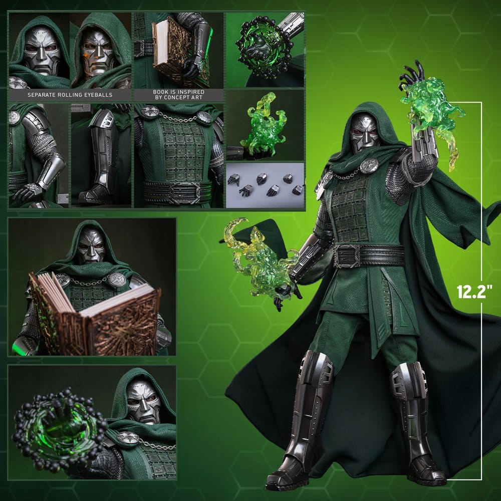 Avengers: Doomsday Movie Masterpiece Figura 1/6 Doutor Destino 31 cm