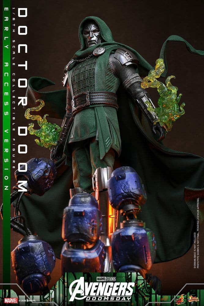 Avengers: Doomsday Movie Masterpiece Figura 1/6 Doutor Destino 31 cm