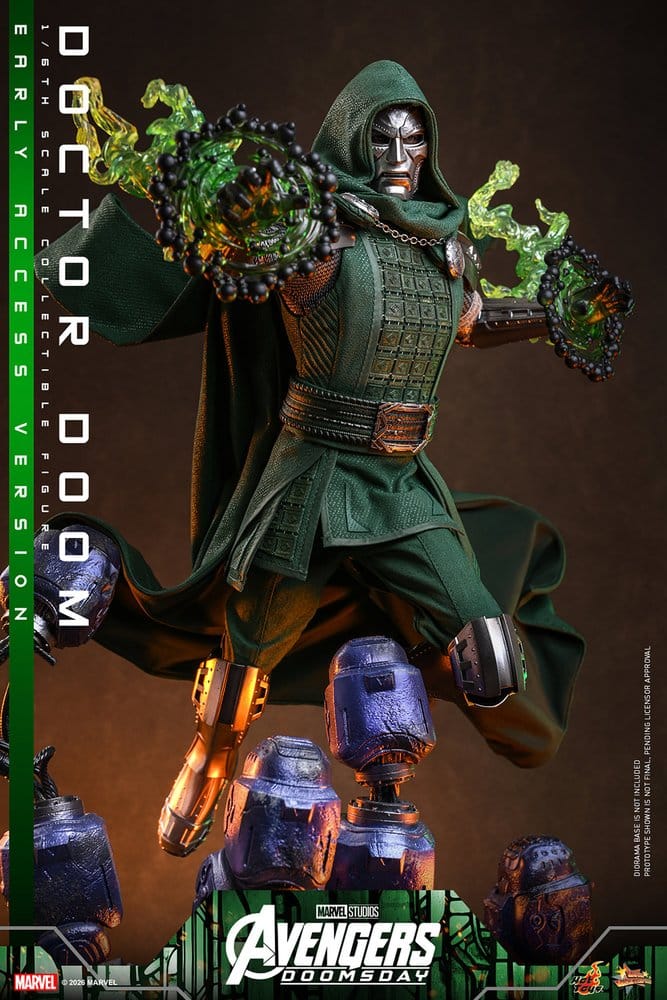 Avengers: Doomsday Movie Masterpiece Figura 1/6 Doutor Destino 31 cm
