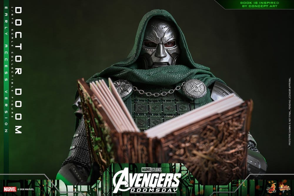 Avengers: Doomsday Movie Masterpiece Figura 1/6 Doutor Destino 31 cm