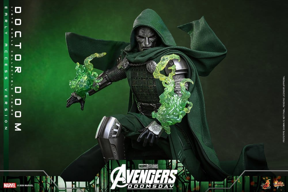 Avengers: Doomsday Movie Masterpiece Figura 1/6 Doutor Destino 31 cm