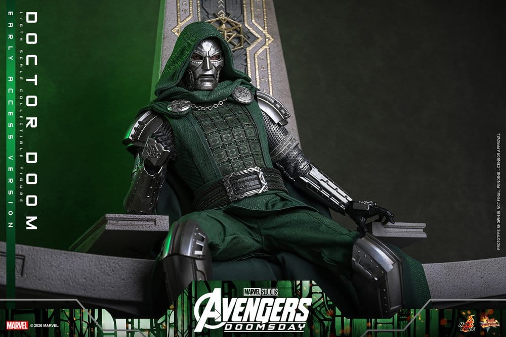Avengers: Doomsday Movie Masterpiece Figura 1/6 Doutor Destino 31 cm