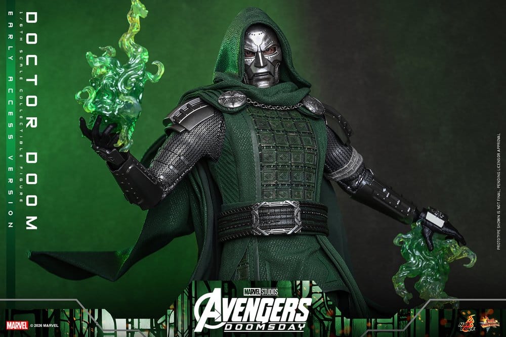 Avengers: Doomsday Movie Masterpiece Figura 1/6 Doutor Destino 31 cm