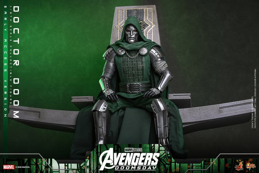 Avengers: Doomsday Movie Masterpiece Figura 1/6 Doutor Destino 31 cm