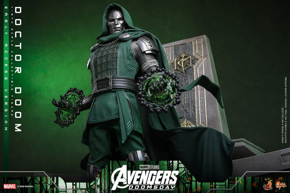 Avengers: Doomsday Movie Masterpiece Figura 1/6 Doutor Destino 31 cm