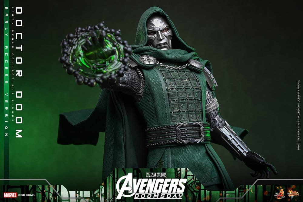 Avengers: Doomsday Movie Masterpiece Figura 1/6 Doutor Destino 31 cm