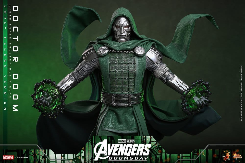 Avengers: Doomsday Movie Masterpiece Figura 1/6 Doutor Destino 31 cm