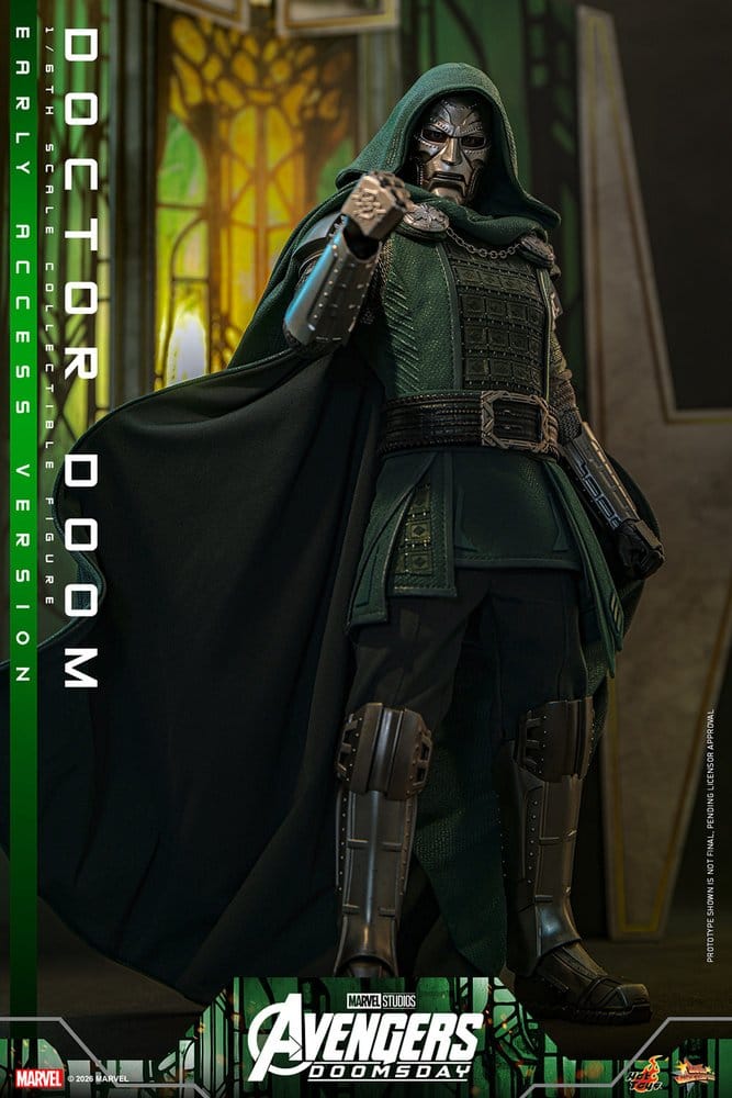 Avengers: Doomsday Movie Masterpiece Figura 1/6 Doutor Destino 31 cm