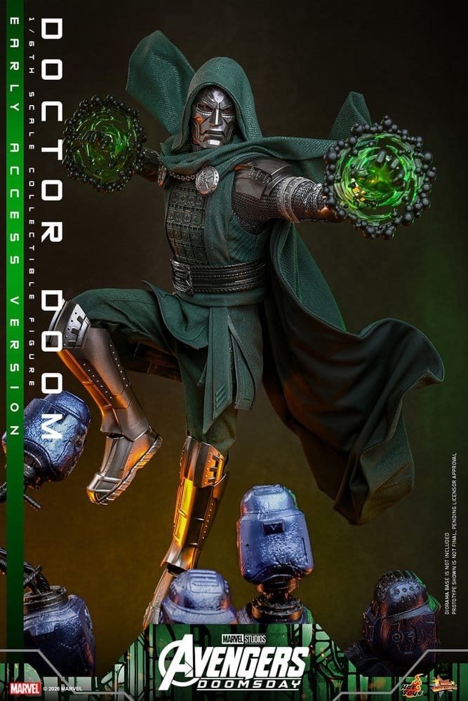 Avengers: Doomsday Movie Masterpiece Figura 1/6 Doutor Destino 31 cm